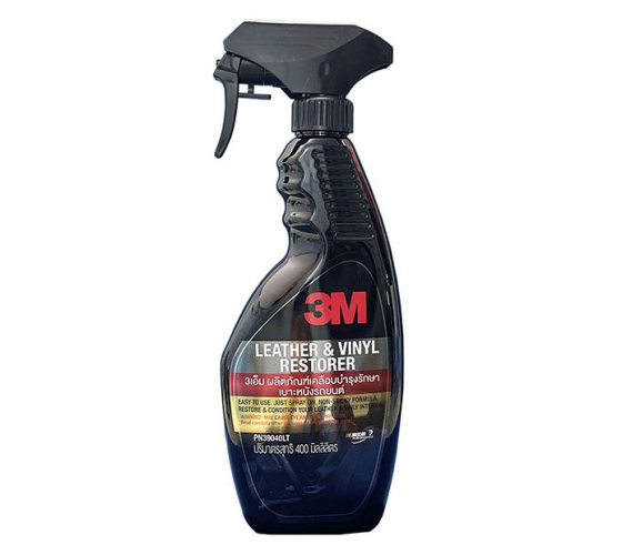 Vệ sinh nội thất ô tô 3M Leather & Vinyl Restorer 400ml